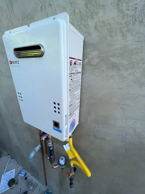 Tankless water heater installation for Holicong homes